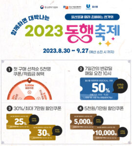 2023 황금녘 동행축제: 울산에서 추석을 더 특별하게!