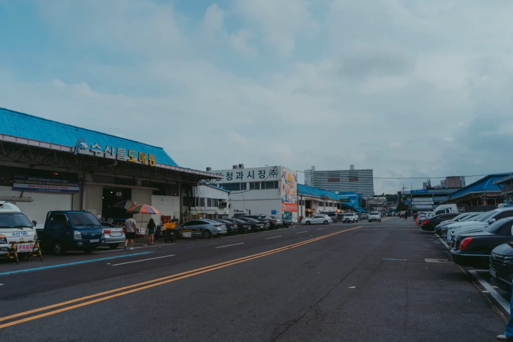 울산 가을전어 먹을수 있는 농수산물시장 