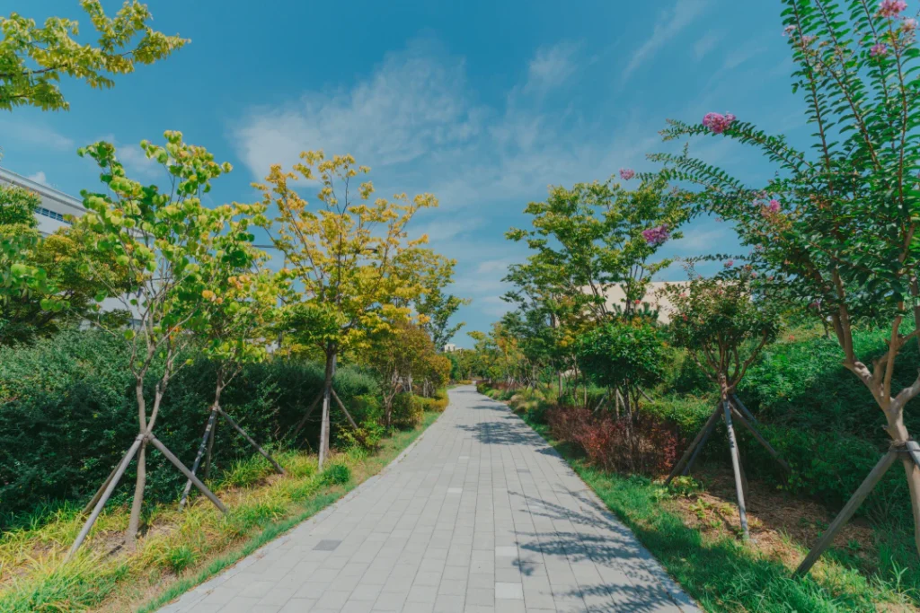 울산 중구의 도시숲 - 바람길다님숲