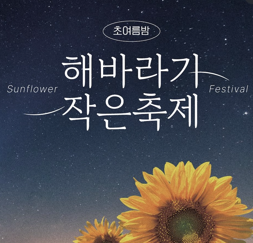 2025 안동포 세대공감 페스타🌻 해바라기와 별빛이 함께하는 초여름밤 작은축제