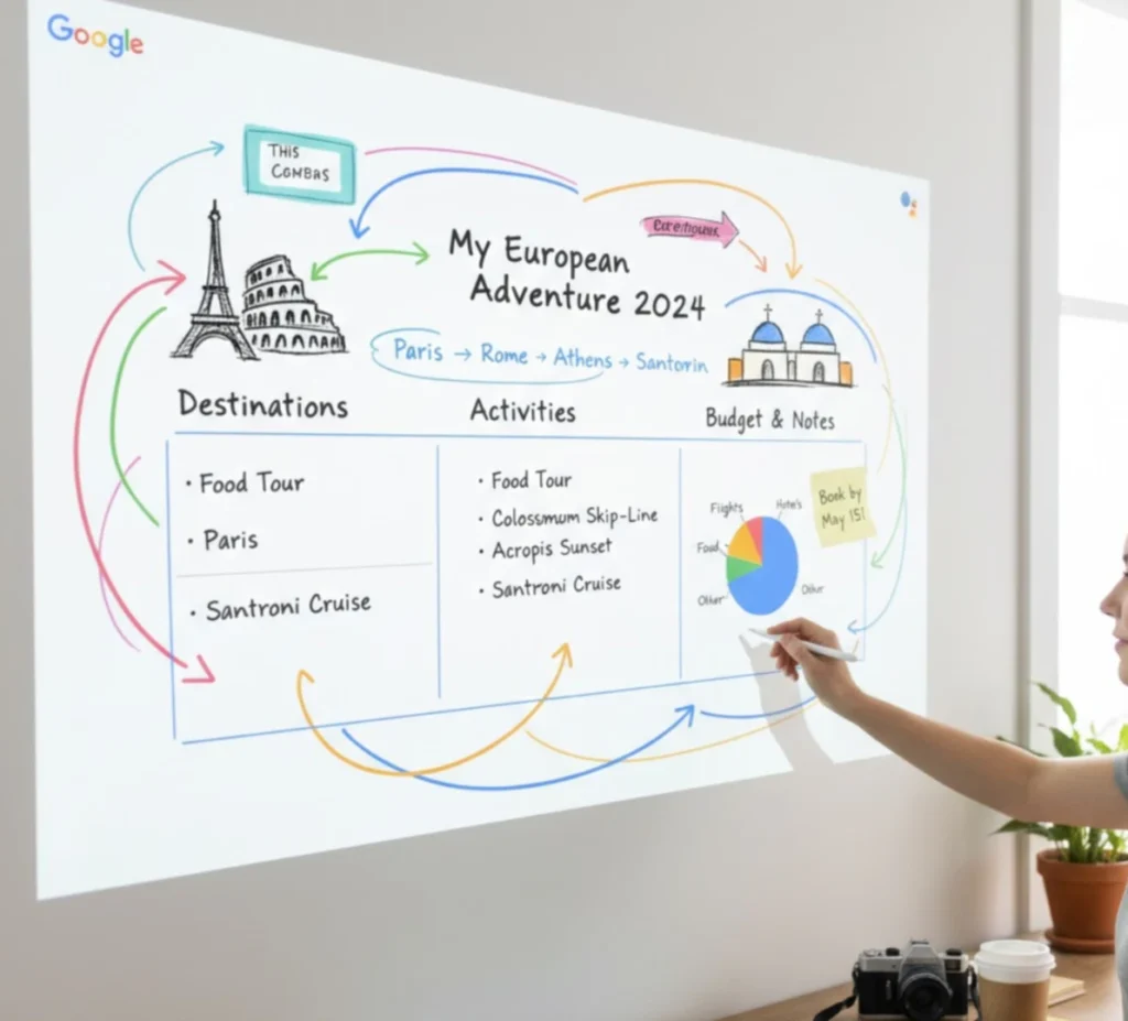 구글, AI 기반 ‘여행 계획 기능’ 출시! — 이제 여행 코스도 AI가 짜준다