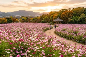 경주 황성공원, 지금 코스모스가 한창이에요 경주 황성공원, 지금 코스모스가 한창이에요