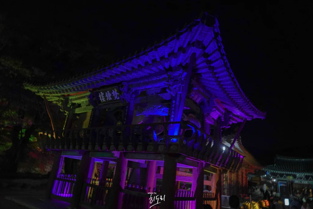 양산 통도사 미디어아트26