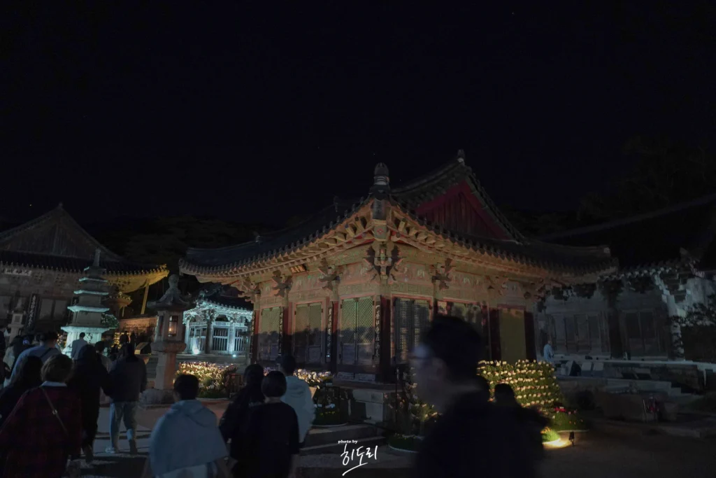 양산 통도사 미디어아트30