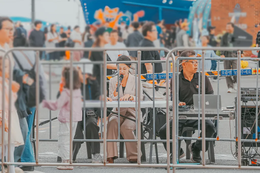 축제 진행 부스