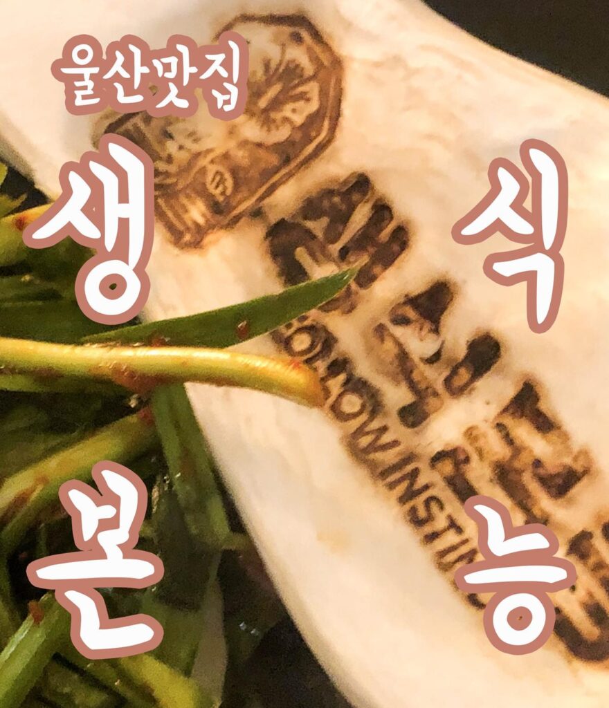 울산맛집 곱창구이 곱창전골 ‘생식본능’ 태화동 유곡동