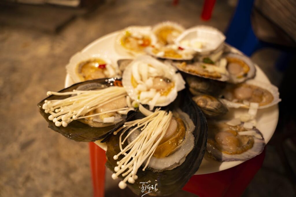 백스트릿 부산 청사포 조개구이집! 해운대 조개구이! 맛에 취하고 풍경에 취하고~ 사진 16