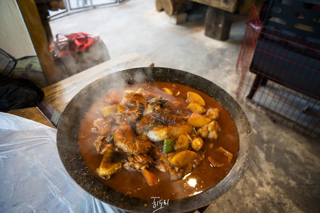 울산 울주 작천정 맛집 - 솥뚜껑 닭도리탕 산다화! 아이들과 방문하기 좋은곳 사진 31