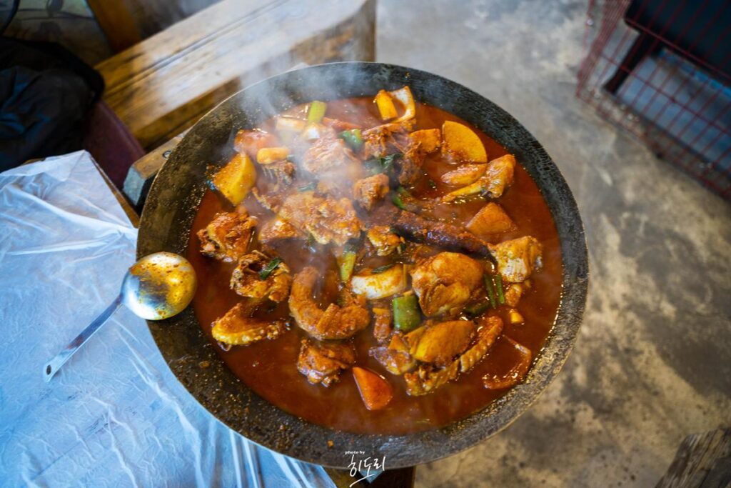 울산 울주 작천정 맛집 - 솥뚜껑 닭도리탕 산다화! 아이들과 방문하기 좋은곳 사진 32