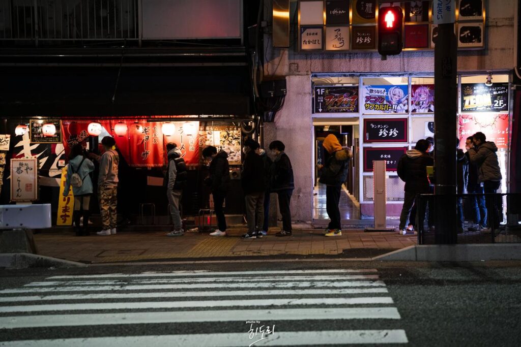 후쿠오카 나카강 일대 맛집 - 텐진 돈돈 야키니쿠, 코코이찌방야 카레, 포장마차 꼬치 사진 53