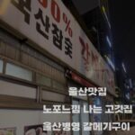 울산맛집 노포 고깃집 울산 병영 '갈메기구이' 사진 1
