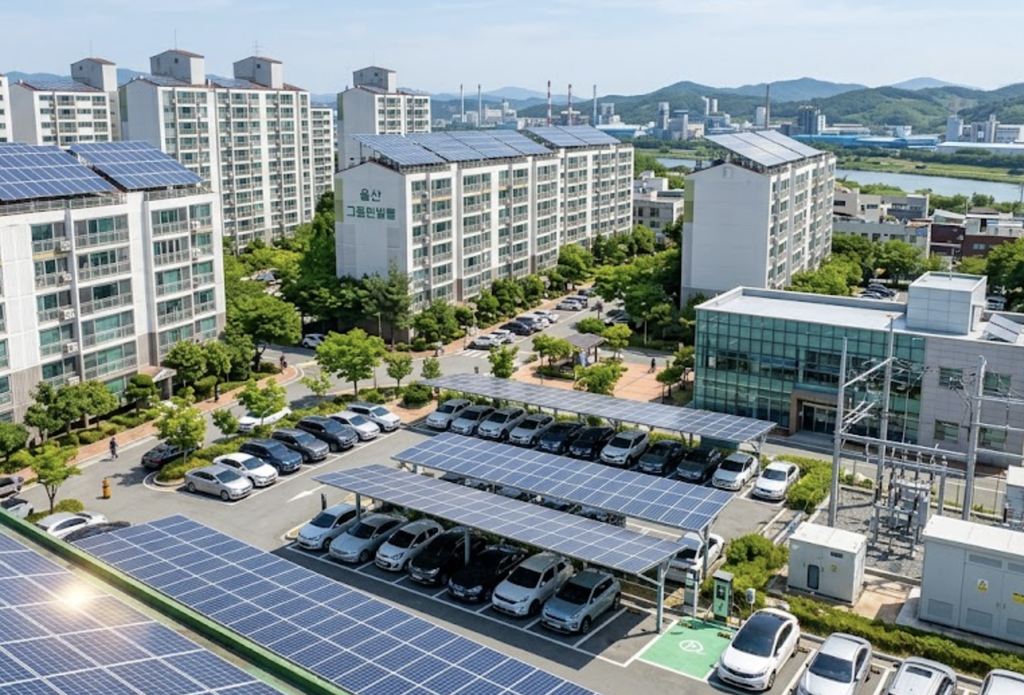 울산 '동네 전기' 모델 추진, 아파트·주차장서도 한전보다 싼 전기 쓴다